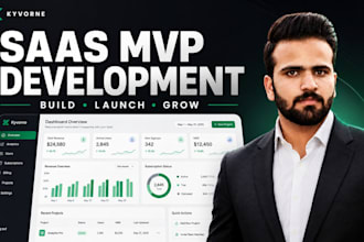 develop a scalable saas web application or mvp