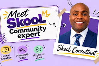 skool community setup skool course creation skool community skool credit repair