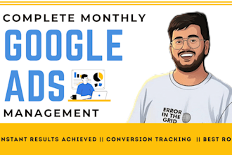 be your google ads expert and ROI focused PPC manager