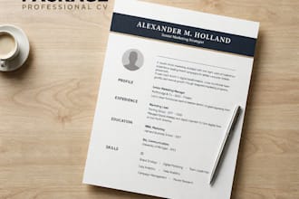 create a professional ats friendly CV resume