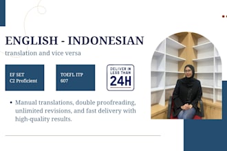 translate english to indonesian and vice versa