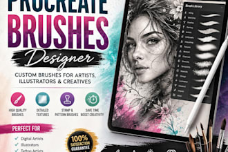 create procreate brushes for you, get brushes on your need