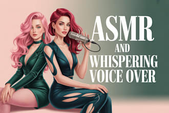 make soft nsfw asmr, erotic whisper and fetish audio just for you