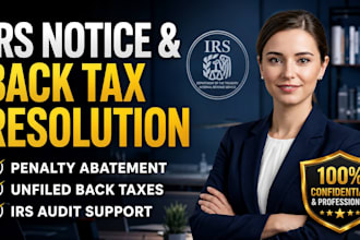 resolve back taxes irs notice penalty abatement tax resolution
