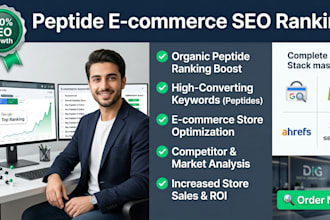 rank your peptide ecommerce store with high converting SEO