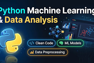 build python machine learning and data analysis projects