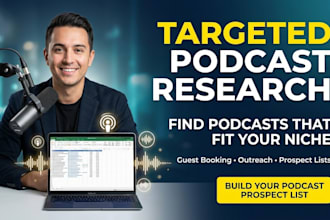 find targeted podcasts for podcast guest booking and outreach