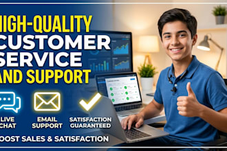 do email, chat, and phone customer support