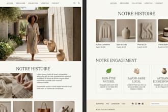design a stunning website tailored to your needs