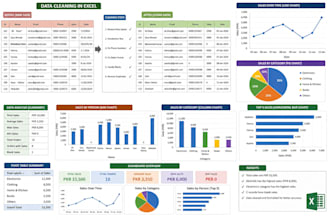 data entry excel data cleaning data analysis