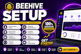 beehiiv setup with account creation