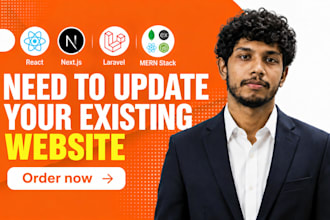update react, nextjs, HTML websites and provide expert website support