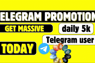 do telegram promotion, run telegram ads