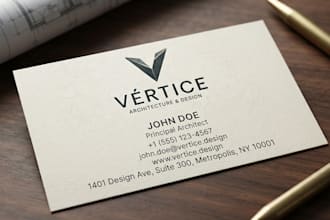 design a professional business card for your company