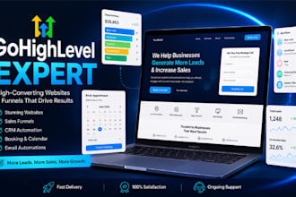 do gohighlevel website design go highlevel landing page go high level funnel