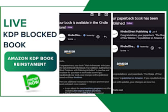 reinstate amazon blocked book, live KDP blocked book, KDP book reinstatement