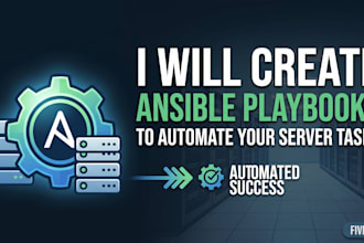 create ansible playbooks to automate your server tasks