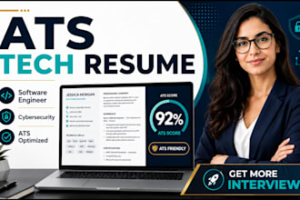 write ats software engineer resume, IT resume, cybersecurity resume