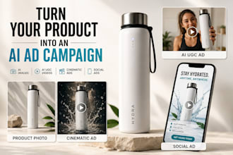 turn your product into a complete ai advertising campaign