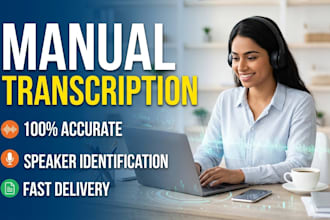manually transcribe audio to text accurately and quickly