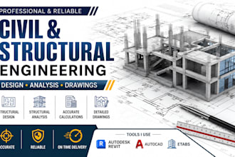 civil engineer, structural engineer structural design structural analysis, etabs