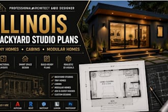 design illinois backyard studio plans tiny homes, cabins modular home floor plan