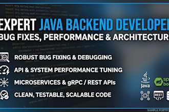 fix java backend bugs and optimize spring boot API performance