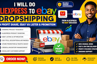 do aliexpress to ebay dropshipping on profit share ebay va lister and promotion