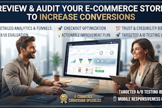 review and audit your e commerce store or website to increase conversions