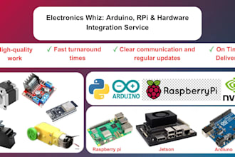 develop custom iot projects using arduino and esp32