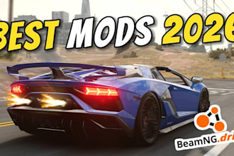 custom beamng drive vehicle mods with realistic physics
