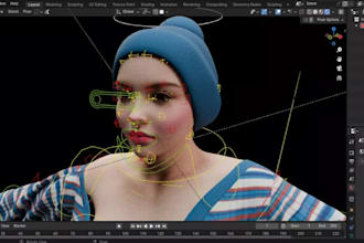 fix, pro rig and animate 3d model in cc4, cc5, maya, unity, iclone, blender, ue5