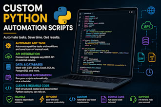 create a custom python automation script