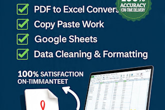 do data entry, internet research and data analysis