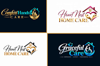 home care home care logo home care brochure medical landing page home care leads