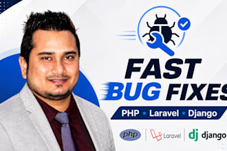 fix bugs in your laravel or codeigniter website or API