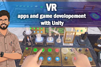 develop virtual reality games and apps for meta quest VR
