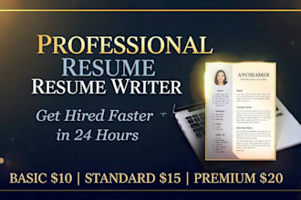 craft professional resume and application letter for you