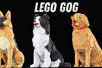 create custom lego pet