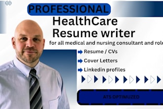 write a professional nursing and healthcare resume