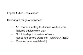 review and edit law papers, applications and thesis