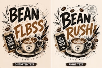 fix and enhance your ai generated logo or image