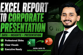 transform excel data into executive powerpoint presentations
