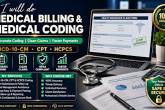 provide medical billing, claims submission, and rcm services