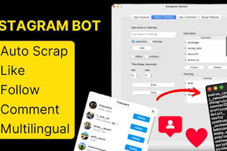 commenting bot instagram, auto dm bot, instagram thread bot, auto follow bot