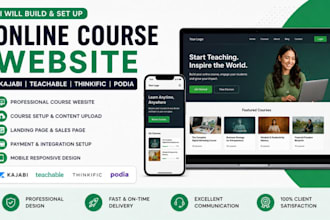 build online course website