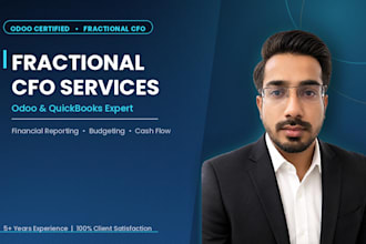 provide fractional cfo services with odoo and quickbooks
