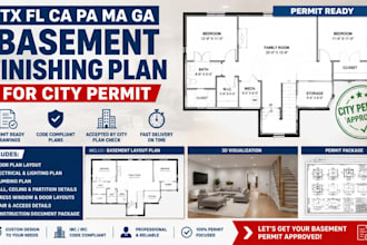 tx fl ca pa ma ga basement finishing plan, floor plan design