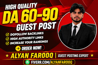publish quality guest posts on relevant websites