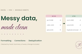 help you clean your messy data